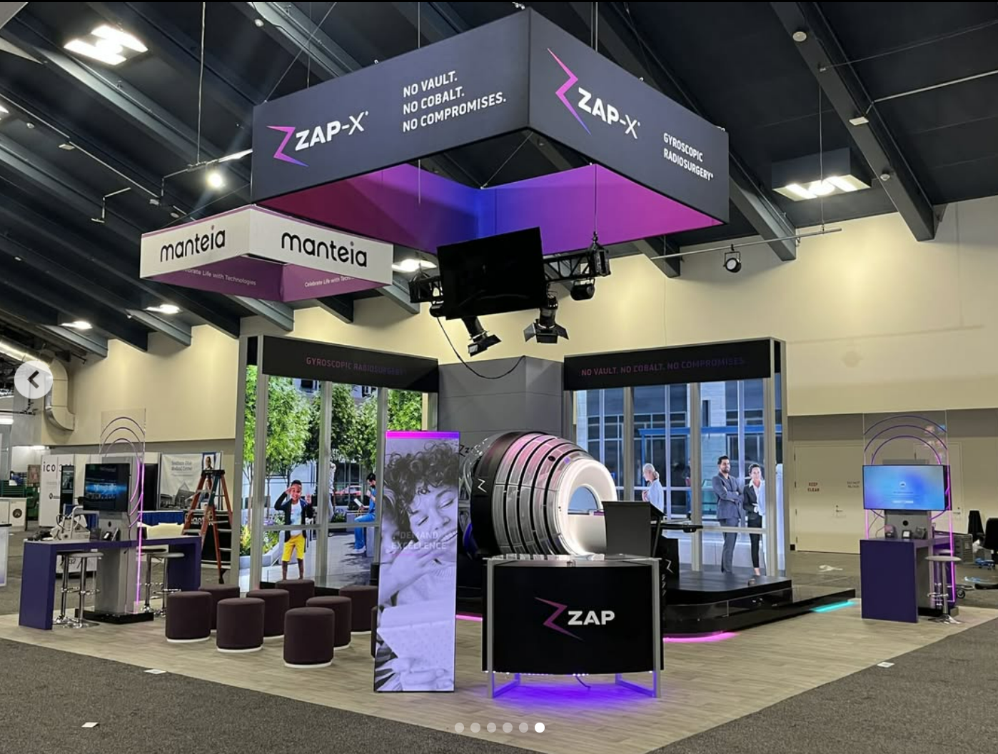 ZAP-X火星舟亮相ASTRO，最新研究揭示ZAP-X大幅降低健康脑组织辐射